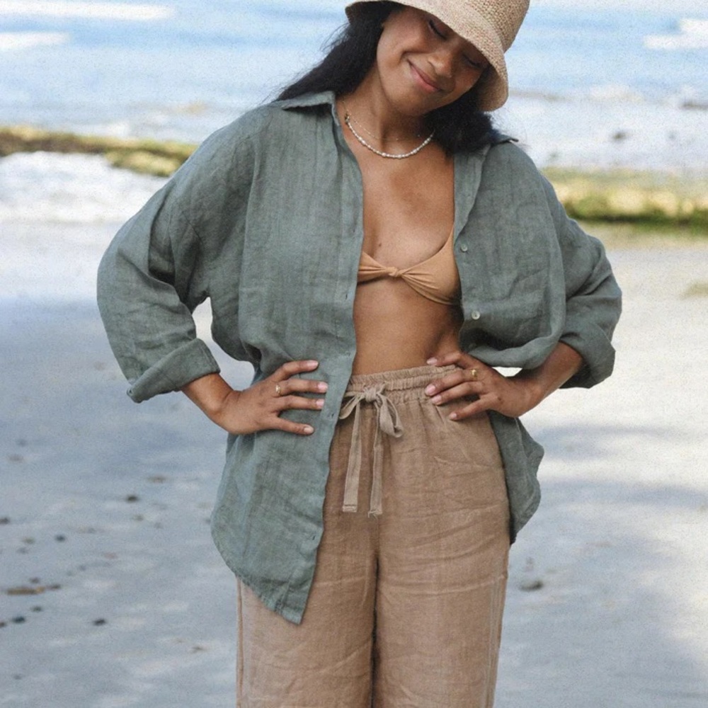 Beachwood Baby Palma Linen Shirt
